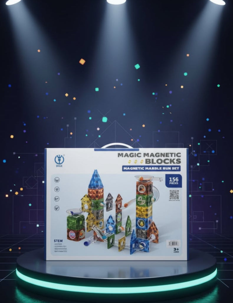 Magic magnetic blocks